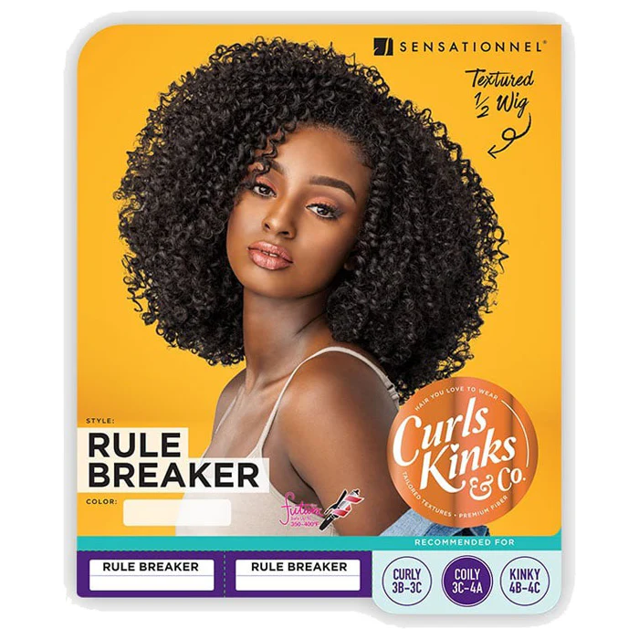 Sensationnel Instant Weave Curls Kinks & Co Half Wig - RULE BREAKER - Image 6