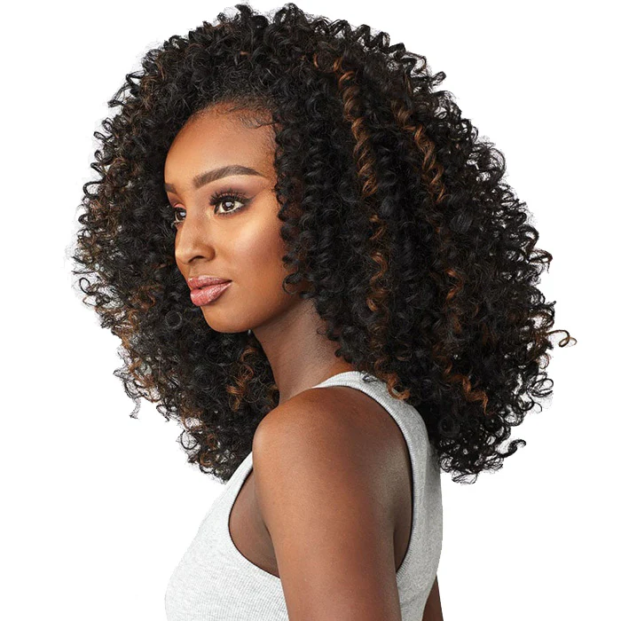 Sensationnel Instant Weave Curls Kinks & CO Half Wig - SHOW STOPPER - Image 4