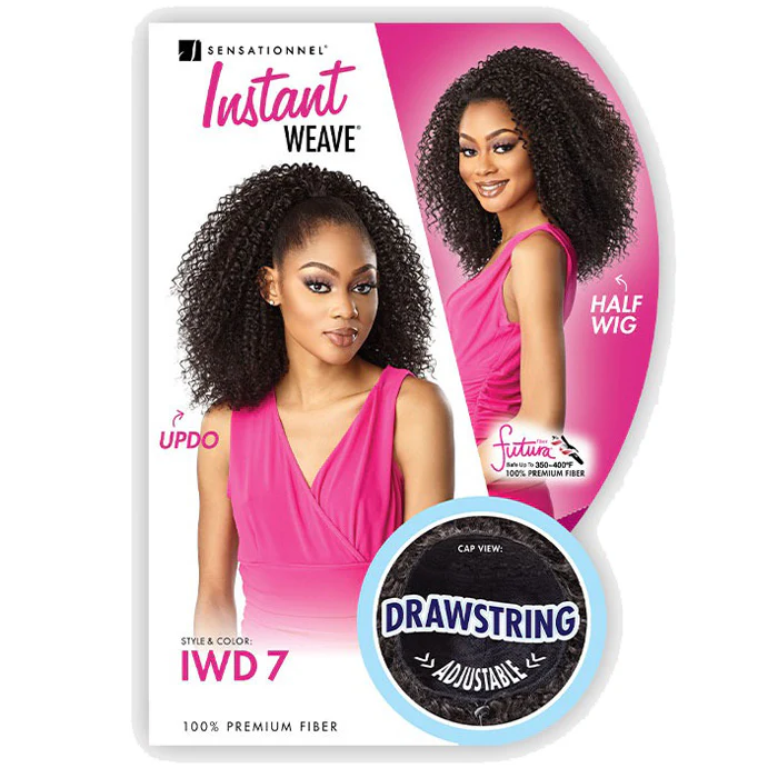 Sensationnel Instant Weave Drawstring Cap Half Wig - IWD 7 - Image 6