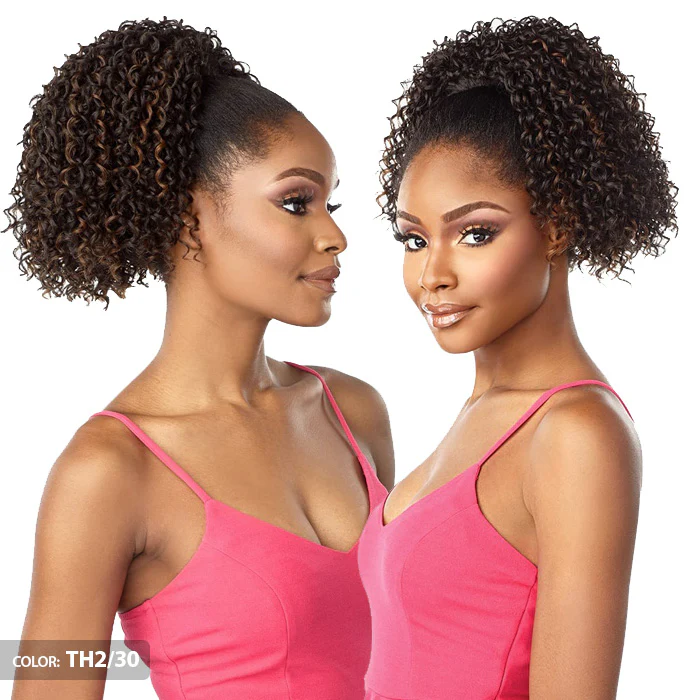 Sensationnel Instant Weave Drawstring Cap Up-Do Half Wig - IWD 10 - Image 3
