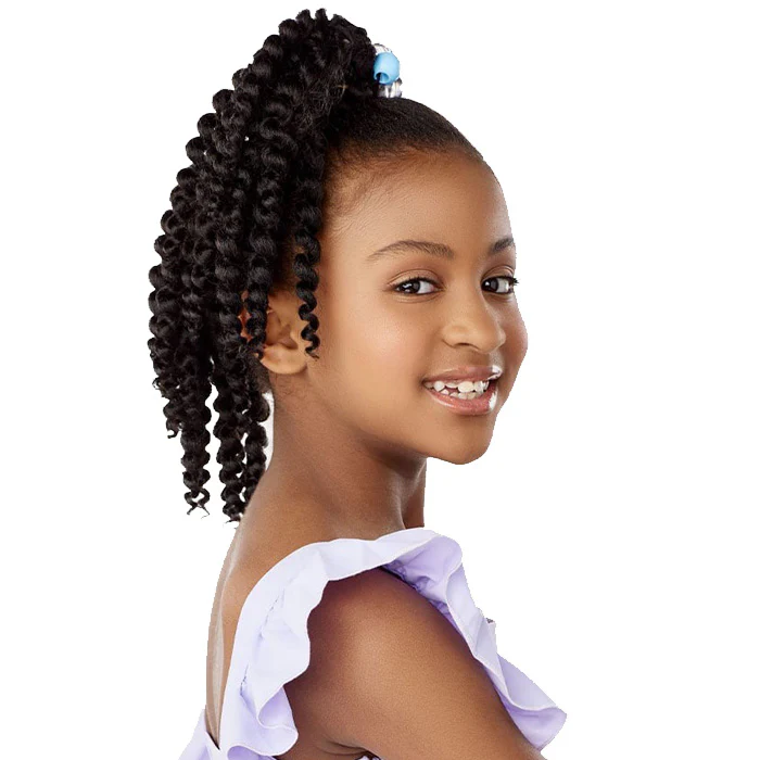 Sensationnel Kids Braids Lulu Mini Pre-looped Crochet Braids - 2X JAMAICAN TWIST 7" - Image 2