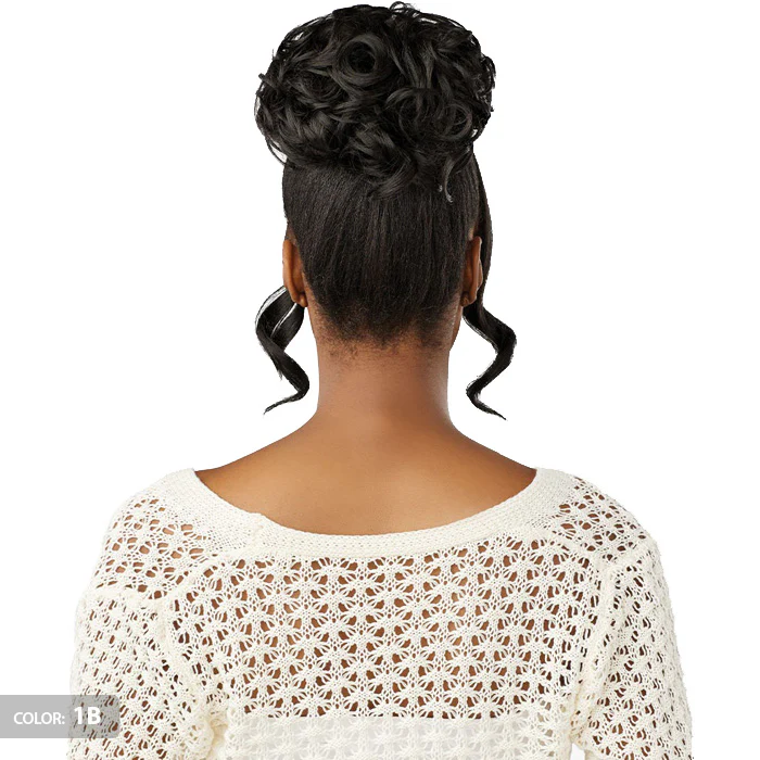 Sensationnel Lulu Bun HD Lace Parting Bang - UPDO UNIT 3 - Image 2