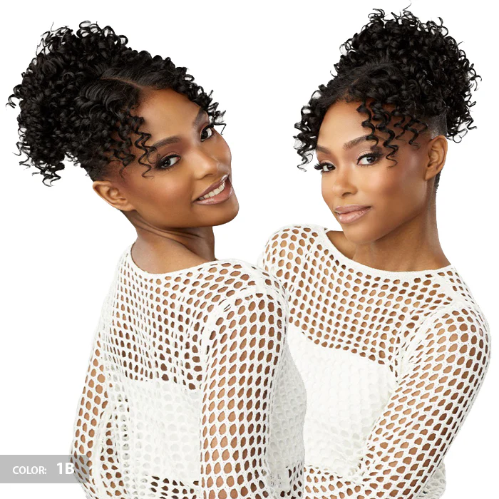Sensationnel Lulu Bun HD Lace Parting Bang - UPDO UNIT 4 - Image 2
