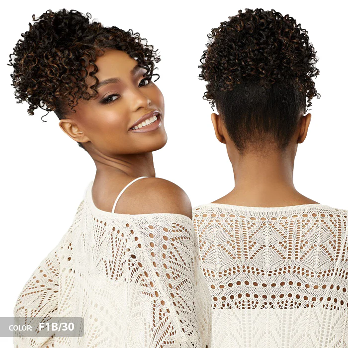 Sensationnel Lulu Bun HD Lace Parting Bang - UPDO UNIT 5 - Image 2