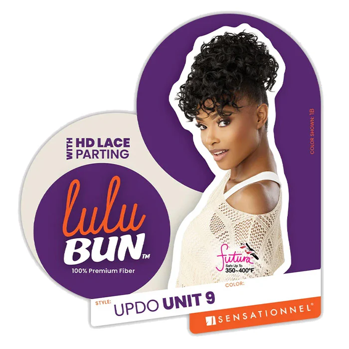 Sensationnel Lulu Bun with HD Lace Parting Drawstring Cap - UPDO UNIT 9 - Image 4