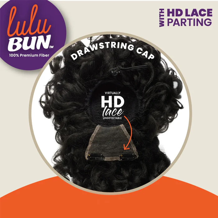 Sensationnel Lulu Bun with HD Lace Parting Drawstring Cap - UPDO UNIT 9 - Image 6