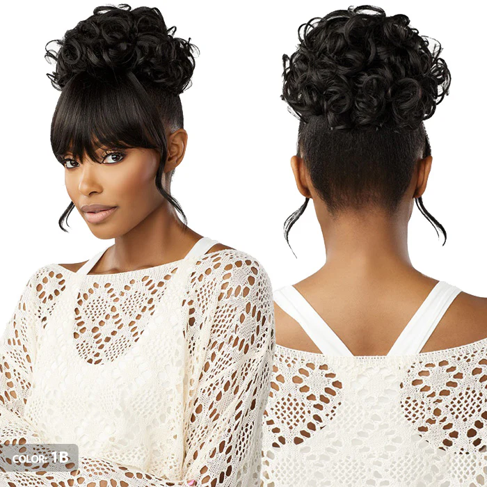 Sensationnel Lulu Bun with HD Lace Parting - UPDO UNIT 6 - Image 3