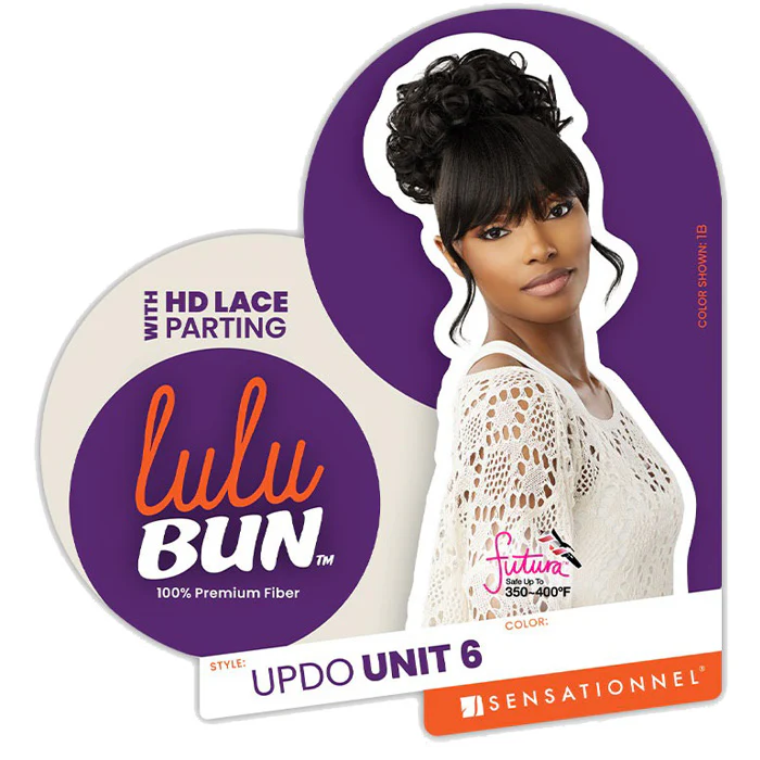 Sensationnel Lulu Bun with HD Lace Parting - UPDO UNIT 6 - Image 5