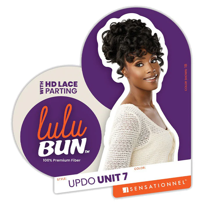 Sensationnel Lulu Bun with HD Lace Parting - UPDO UNIT 7 - Image 4