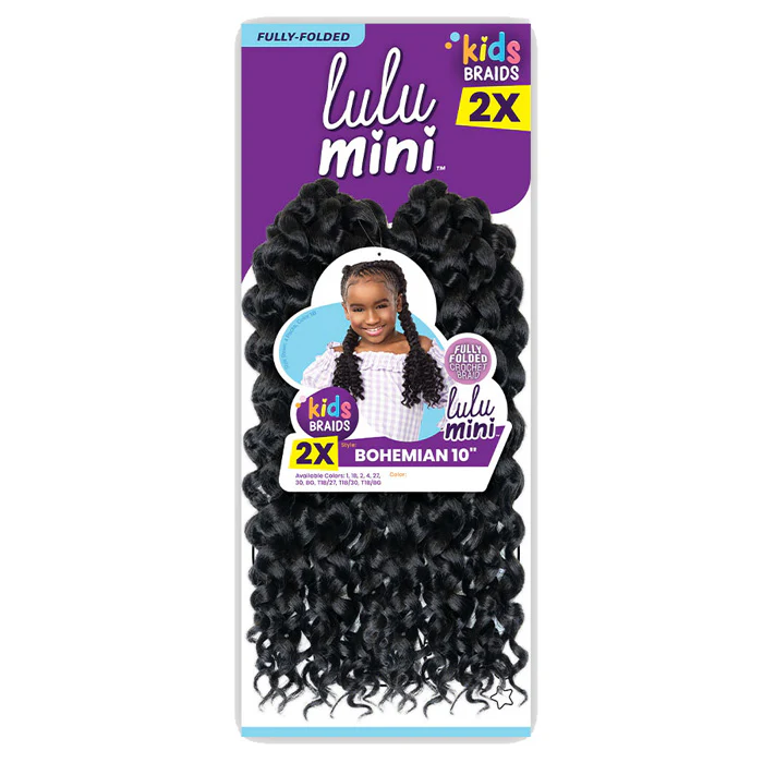 Sensationnel Lulu Mini Kids 2X Crochet Braid - BOHEMIAN 10 - Image 5