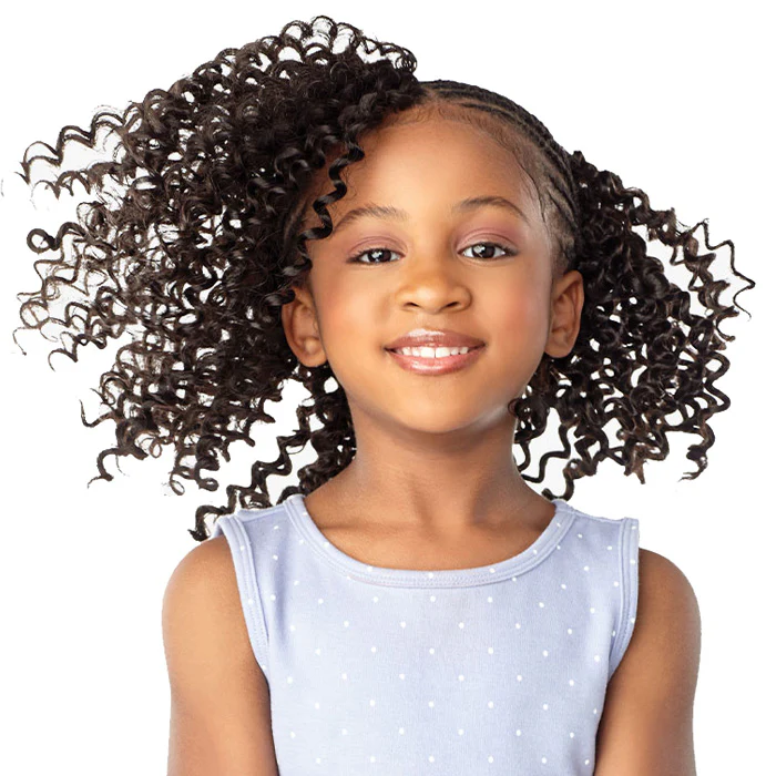 Sensationnel Lulu Mini Kids 2X Crochet Braid - WATER WAVE 10 - Image 3