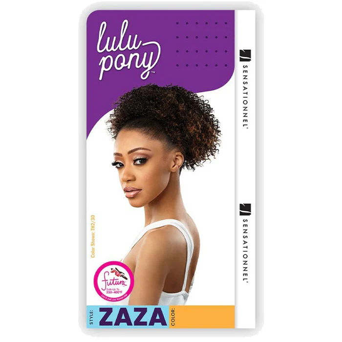 Sensationnel lulu Pony 100% Premium Fiber Natural Coily Curl Style - ZAZA - Image 5