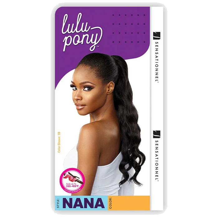 Sensationnel Lulu Pony Drawstring Ponytail - NANA 24" - Image 5