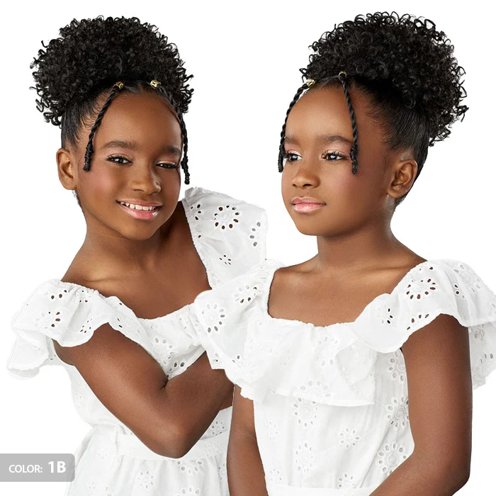 Sensationnel Lulu Pony Mini Kids Ponytail - BUBBLE GUM - Image 2