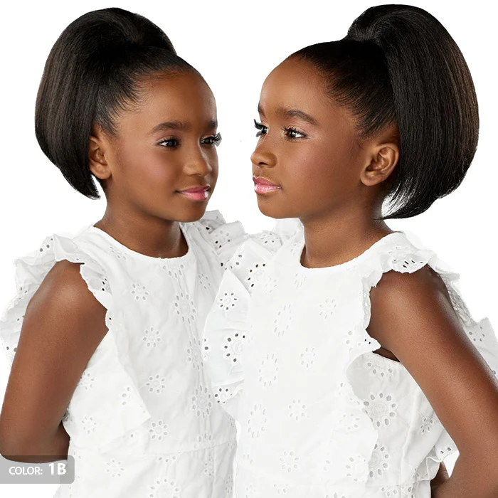Sensationnel Lulu Pony Mini Kids Ponytail - MARSHMALLOW - Image 2