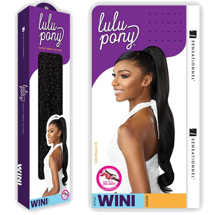 Sensationnel Lulu Pony Drawstring Ponytail - WINI - Image 4