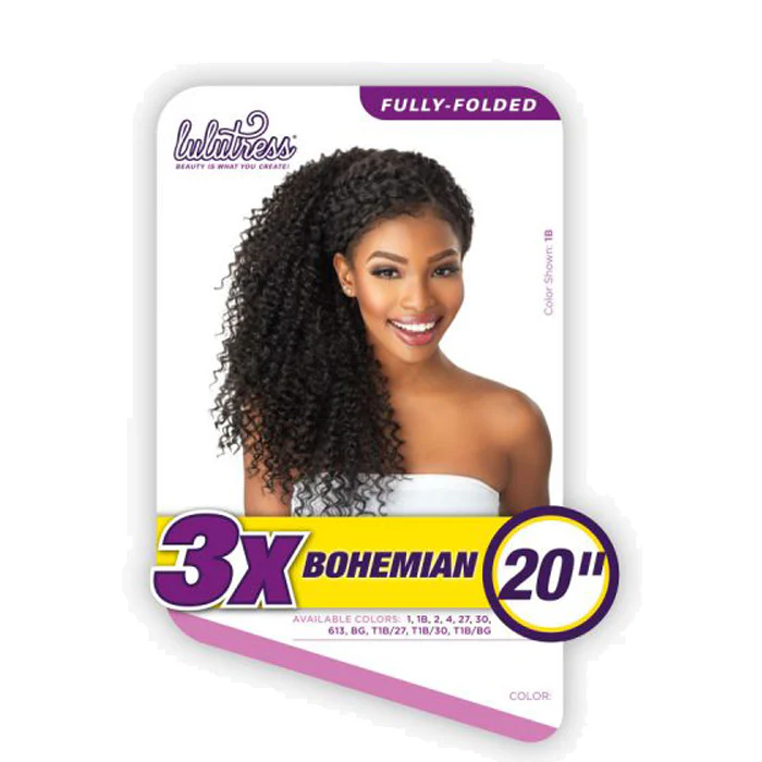 Sensationnel Lulutress Fully-Folded Braid - 3X BOHEMIAN 20" - Image 5
