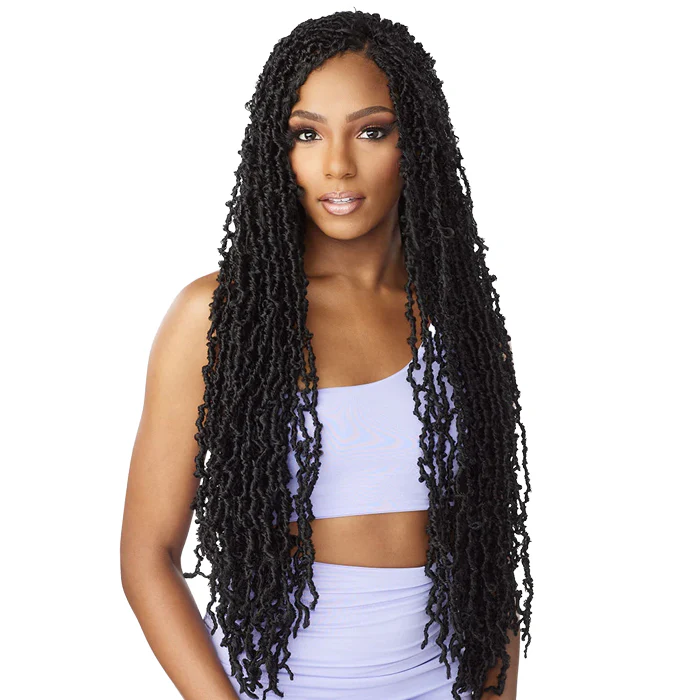 Sensationnel Lulutress 3X Pre-Looped Crochet Braid - TWISTED DISTRESSED LOCS 26" - Image 2