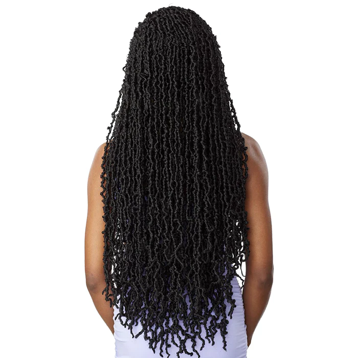 Sensationnel Lulutress 3X Pre-Looped Crochet Braid - TWISTED DISTRESSED LOCS 26" - Image 6