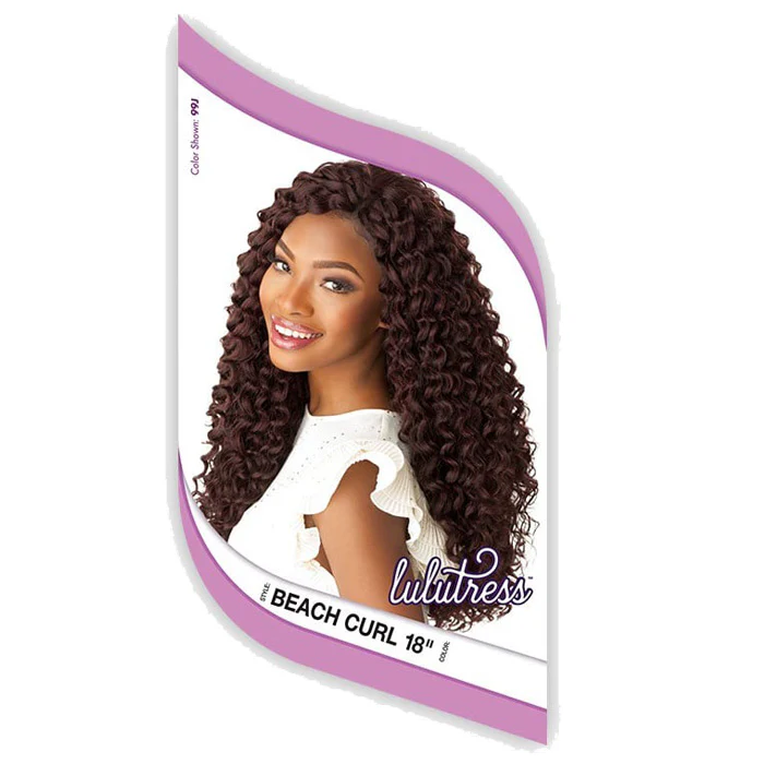 Sensationnel Lulutress Crochet Braid - BEACH CURL 18" - Image 6