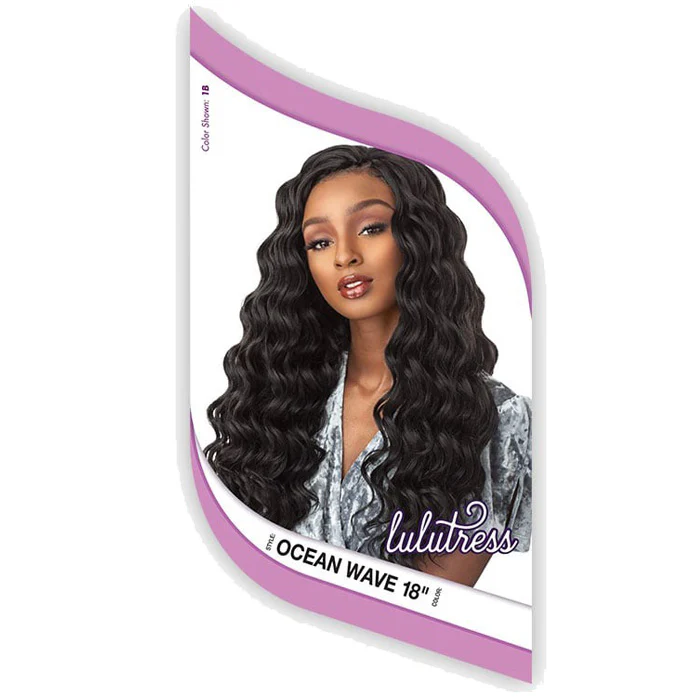 Sensationnel Lulutress Crochet Braid - OCEAN WAVE 18" - Image 4