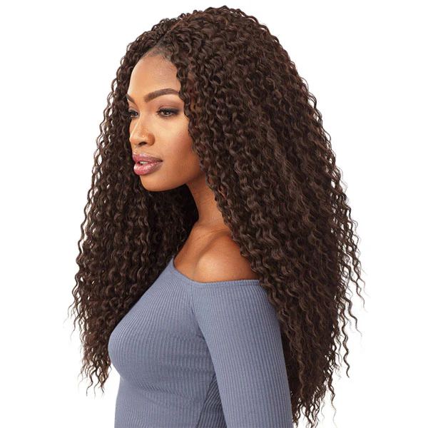 Sensationnel Lulutress Crochet Braid - WET CURLY 18" - Image 2