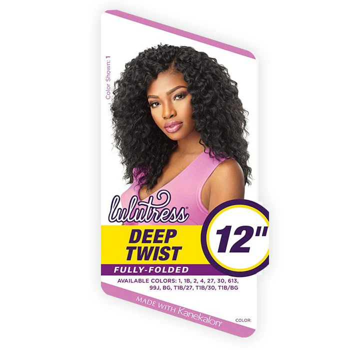 Sensationnel Lulutress Folded Crochet Braid - DEEP TWIST 12" - Image 2