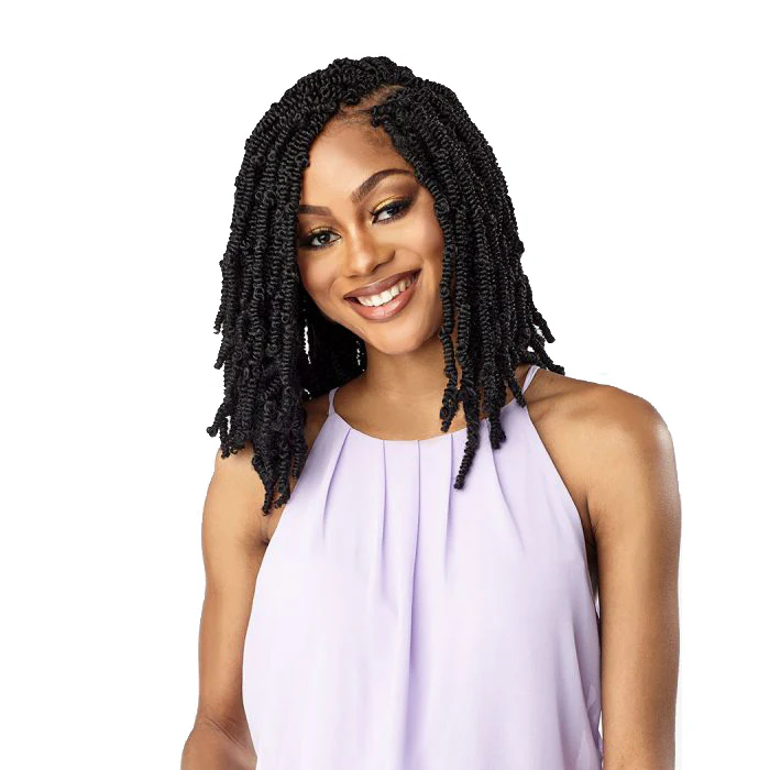 Sensationnel Lulutress Fully-Folded Crochet Braid - 3X AFRO TWIST 16"