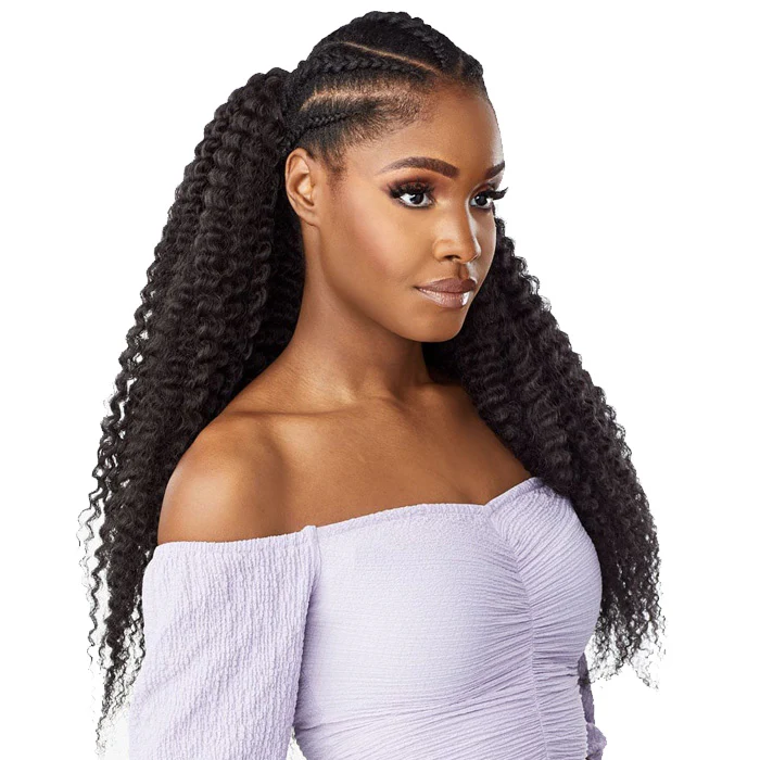 Sensationnel Lulutress Fully-Folded Crochet Braid - 3X DRIP CURL 20" - Image 3