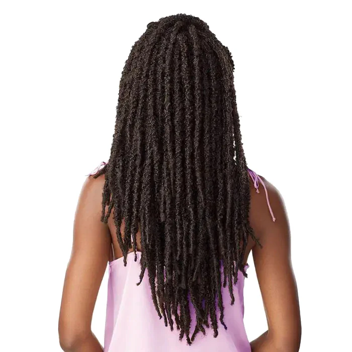 Sensationnel Lulutress Pre-Looped Crochet Braid - 2X BUTTERFLY LOCS 18" - Image 4