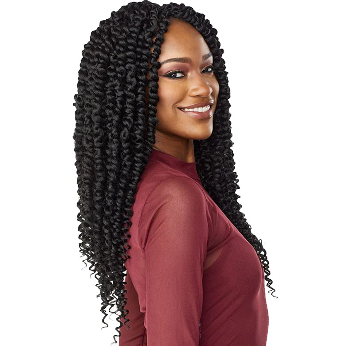 Sensationnel Lulutress Pre-Looped Crochet Braid - 2X CHUNKY PASSION TWIST 18" - Image 3