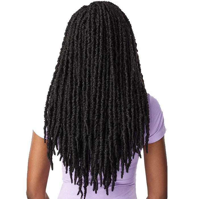 Sensationnel Lulutress Pre-Looped Crochet Braid - 2X SKINNY BUTTERFLY LOCS 18" - Image 4