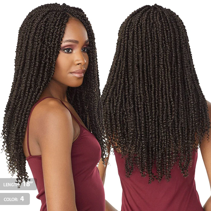 Sensationnel Lulutress Pre-Looped Crochet Braid - 2X SKINNY PASSION TWIST 18"/24" - Image 4