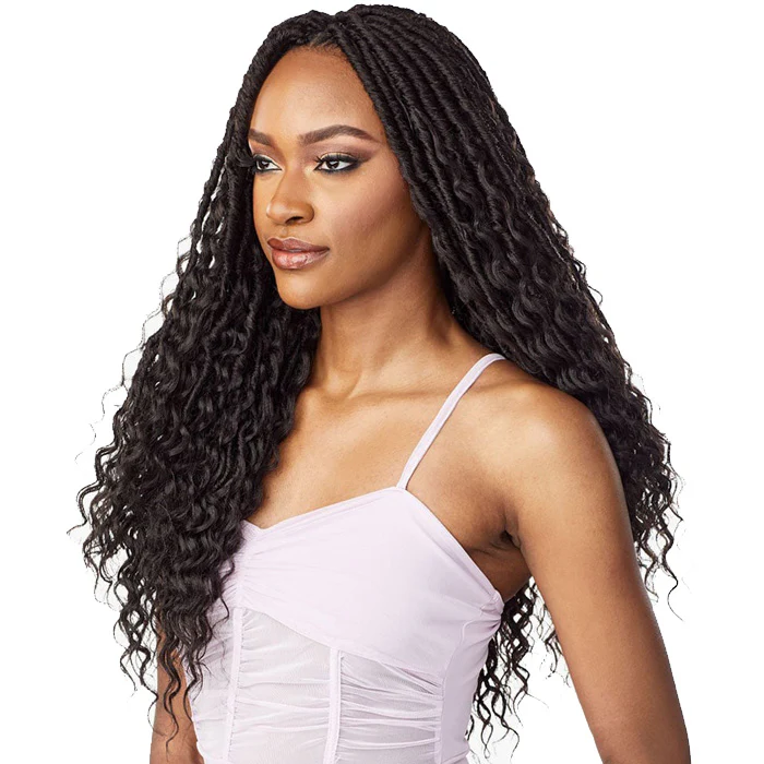 Sensationnel Lulutress Pre-Looped Crochet Braid - 3X BOHEMIAN LOCS 20" - Image 3