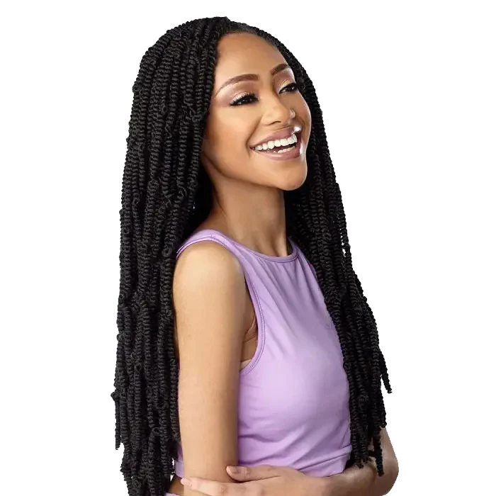 Sensationnel Lulutress Pre-Looped Crochet Braid - 3X BOMB TWIST 18" - Image 3