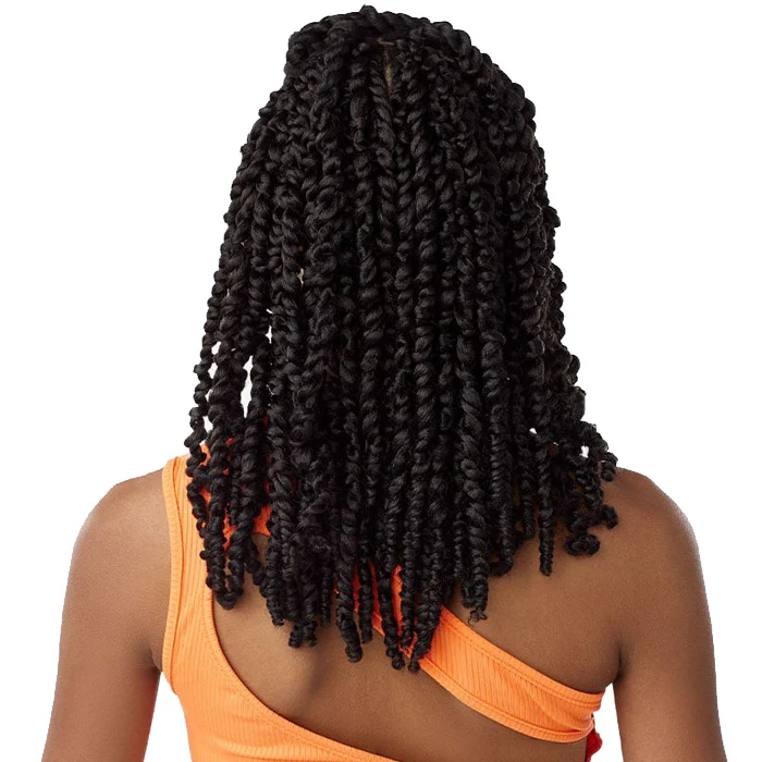 Sensationnel Lulutress Pre-Looped Crochet Braid - 3X FLUFFY PASSION TWIST 14" - Image 4