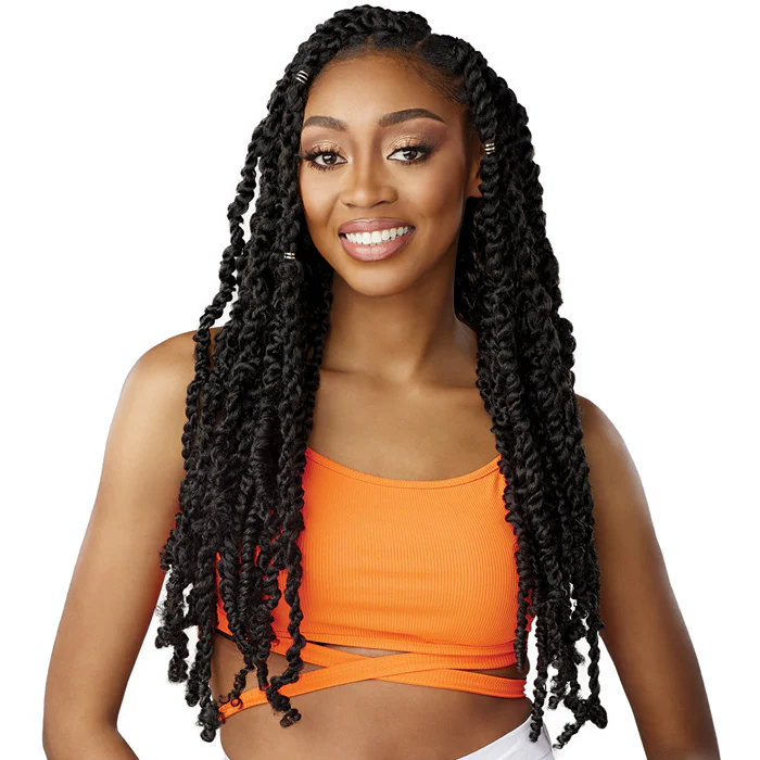 Sensationnel Lulutress Pre-Looped Crochet Braid - 3X FLUFFY PASSION TWIST 20"