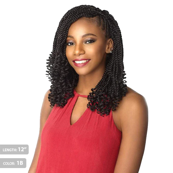 Sensationnel Lulutress Pre-Looped Crochet Braid - 3X KINKY TWIST 12/18" - Image 2