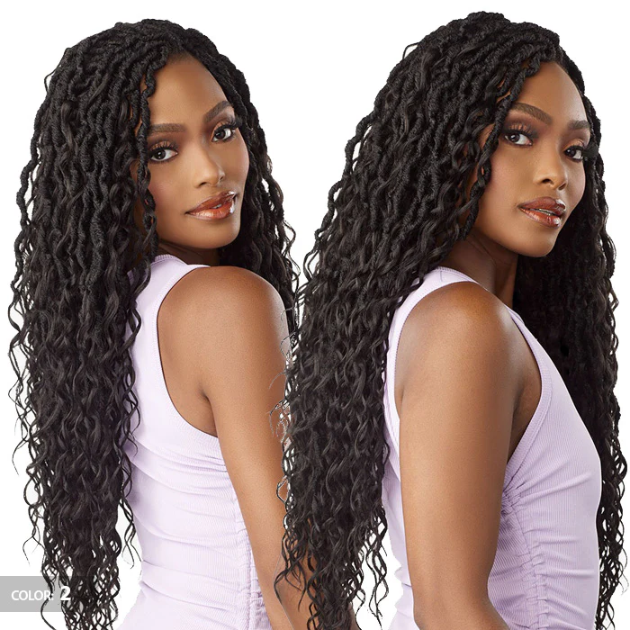 Sensationnel Lulutress Pre-Looped Crochet Braid - 3X MERMAID LOCS 24" - Image 4