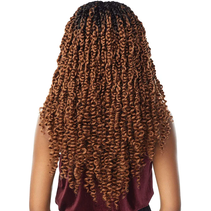 Sensationnel Lulutress Pre-Looped Crochet Braid - BOX BRAID PASSION TWIST 18" - Image 5