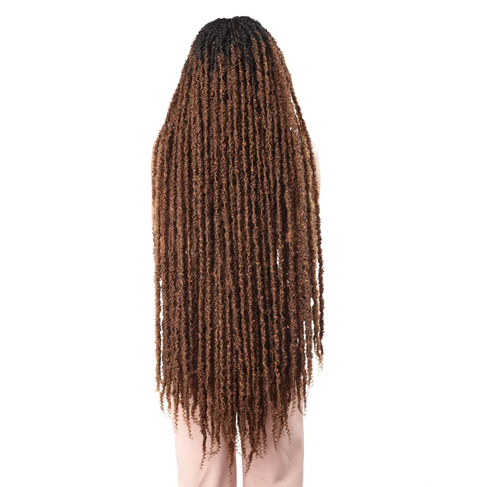 Sensationnel Lulutress Pre-Looped Crochet Braid - BUTTERFLY LOCS 36" - Image 5