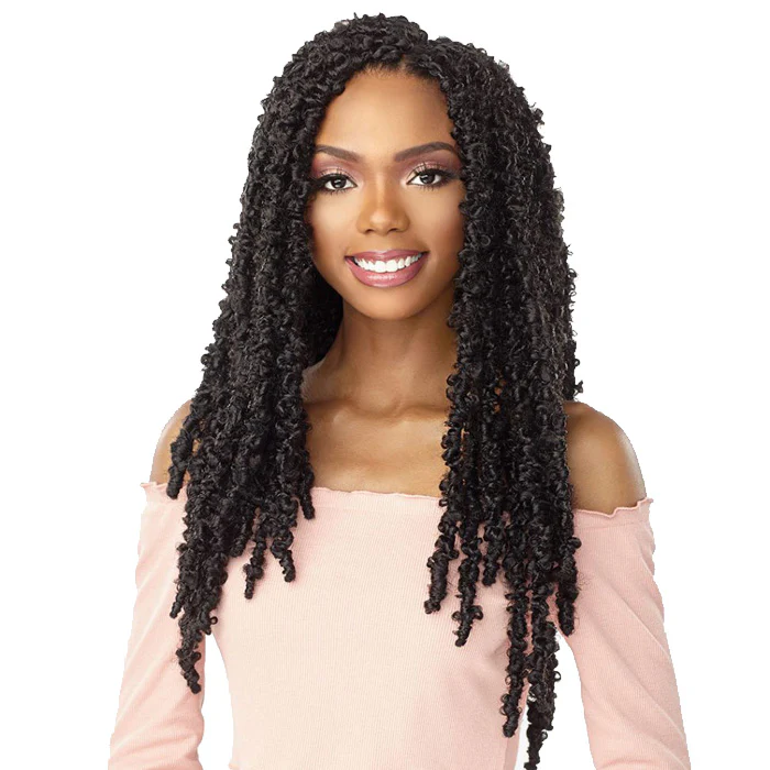 Sensationnel Lulutress Pre-Looped Crochet Braid - BUTTERFLY LOCS II 18" 2X