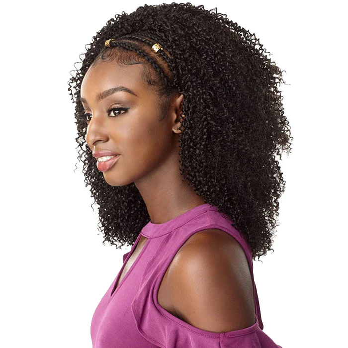 Sensationnel Lulutress Pre-Separated Pre-Looped Crochet Braid - 2X KINKY 4B - Image 2