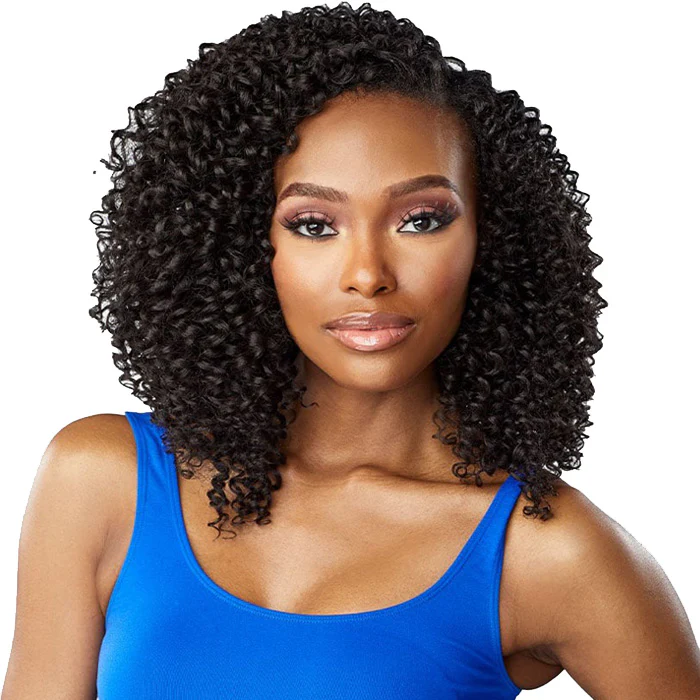 Sensationnel Premium Fiber Curls Kinks & Co Textured Clip-In Weave - RULE BREAKER 10" - Image 2