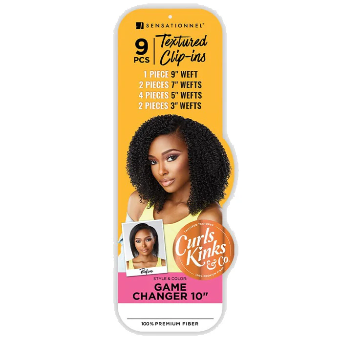Sensationnel Premium Fiber Curls Kinks & Co Textured Clip-In Weave - GAME CHANGER 10" - Image 6