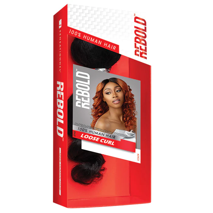 Sensationnel Rebold 100% Human Hair Weaves - LOOSE CURL (10/12/14/16/18) - Image 7