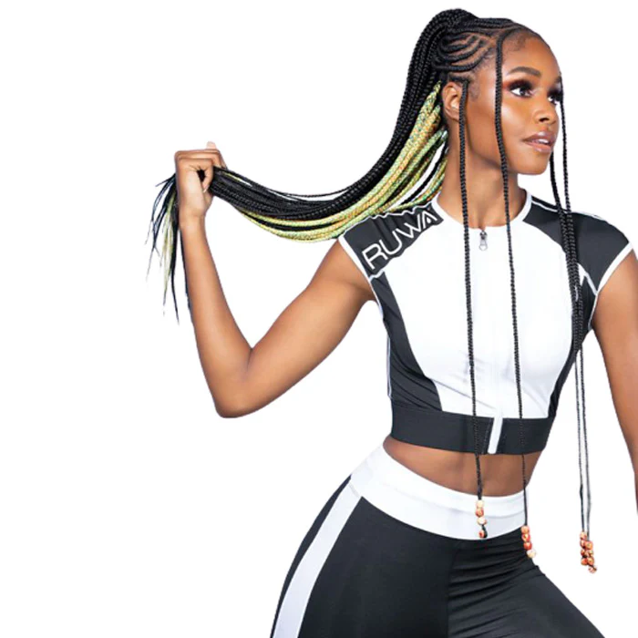 Sensationnel Ruwa Crochet Braids - 3X PRE-STRETCHED BRAID 36" - Image 5