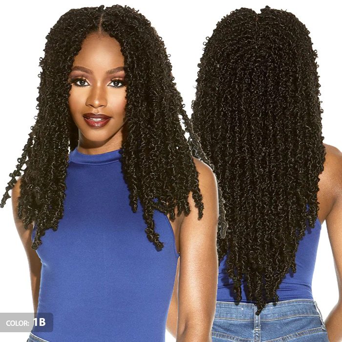Sensationnel Ruwa Crochet Braids - 3X BOHEMIAN 18" - Image 4