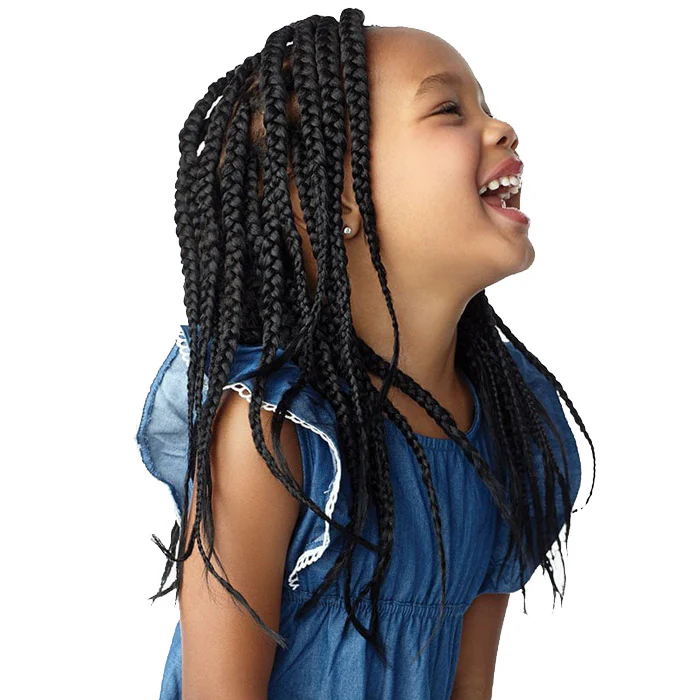Sensationnel Ruwa Pre-Stretched Crochet Braids - KIDS BRAID 12" - Image 2