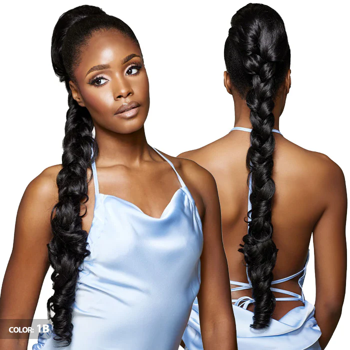 Sensationnel Shear Muse Glamora Drawstring Cap Ponytail Bun - GLAM UPDO UNIT 1 - Image 3